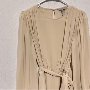 H&M Midi Dress | Comes with Tie-belt